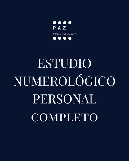 Estudio Personal Completo + Nombre Social