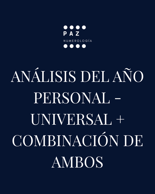 Análisis del Año Personal