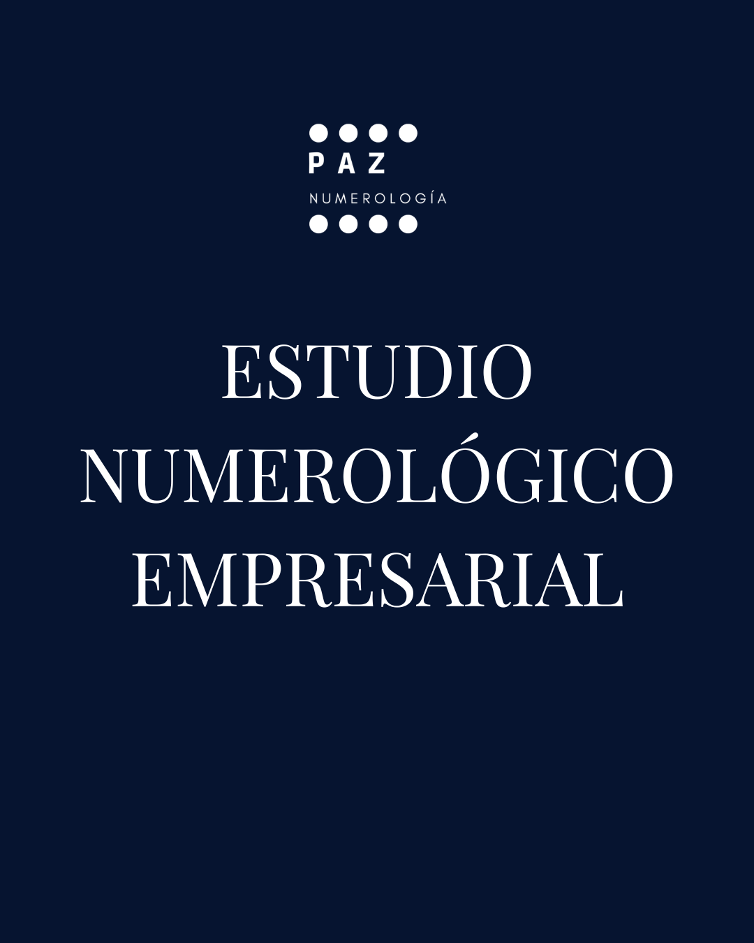 Estudio Numerológico Empresarial